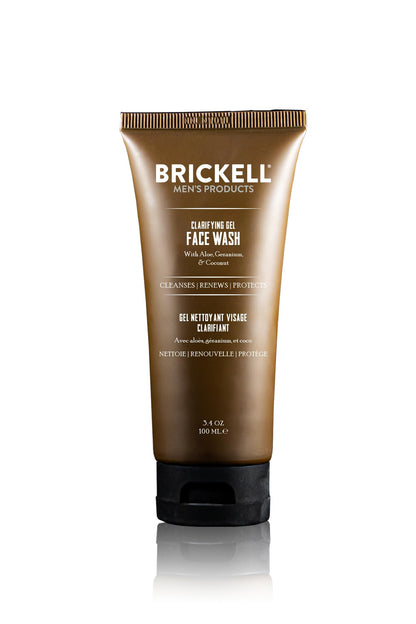 Brickell Men's Products Clarifying Gel Face Wash