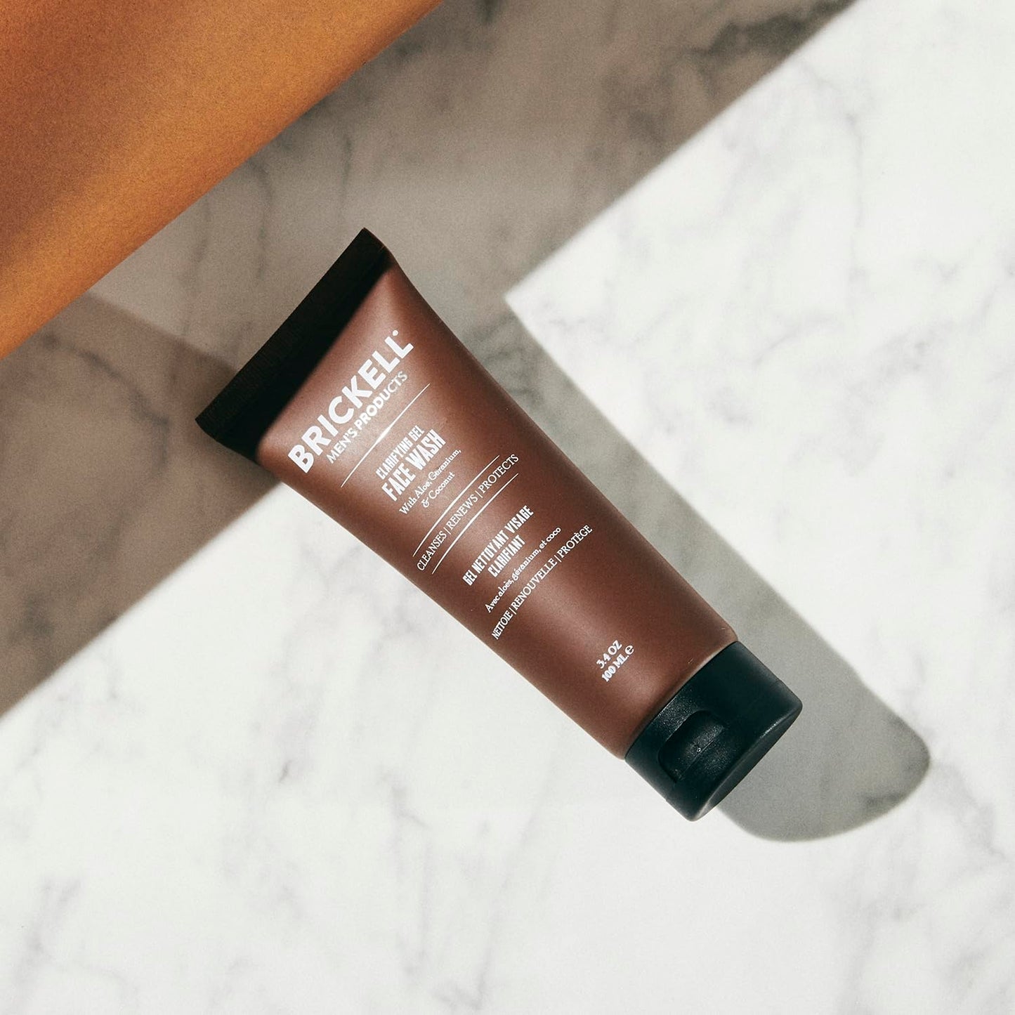 Brickell Men's Products Clarifying Gel Face Wash