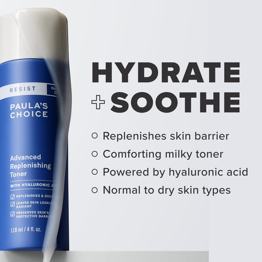 Replenishing Face Toner with Hydration and Anti Aging Care