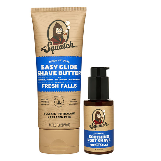 Smooth Shave Set with Glide Cream and Post Shave Care